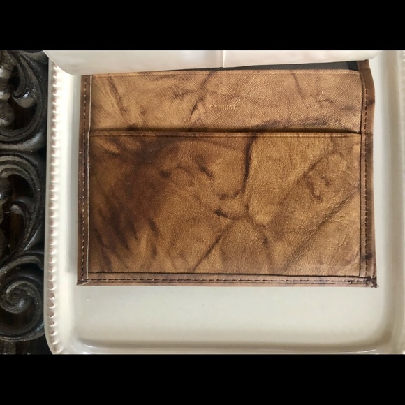 Vintage Rolfs Tan Cowhide Leather Wallet - NWOT - Picture 7 of 11